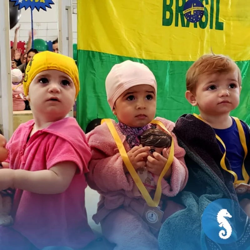 Natação para bebê em Taubaté