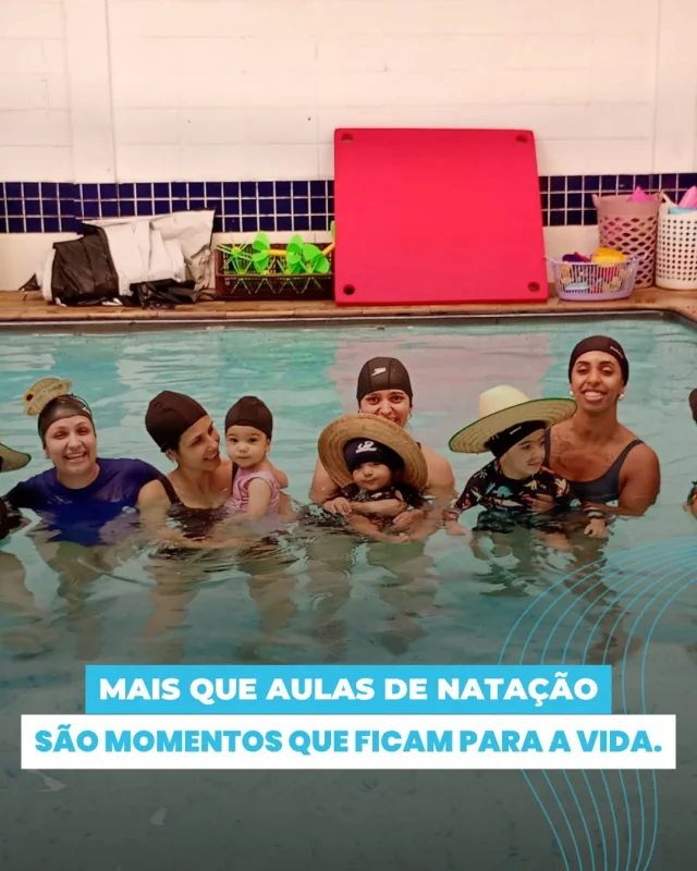 Natação para bebê em Taubaté